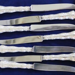 Gorham Sterling Silver Strasbourg Pattern Flatware Service