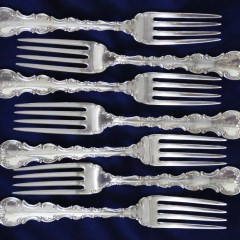 Gorham Sterling Silver Strasbourg Pattern Flatware Service