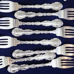 Gorham Sterling Silver Strasbourg Pattern Flatware Service