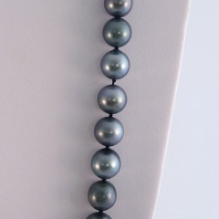 Tahitian South Sea Black Pearl Necklace