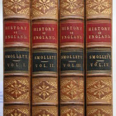 The History of England (4 Vols.) by T. Smollett. M.D.