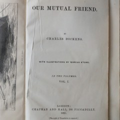 Our Mutual Friend by Charles Dickens, First Edition