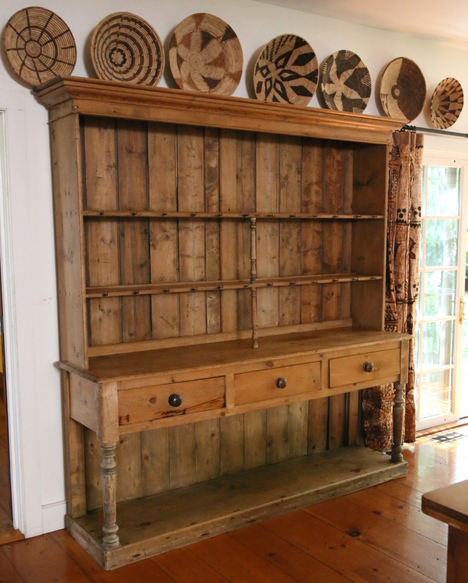  Pine Twopart Open Hutch Rafael Osona Auctions Nantucket, MA