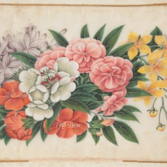 Chinese Export Watercolor on Mulberry Pith Paper