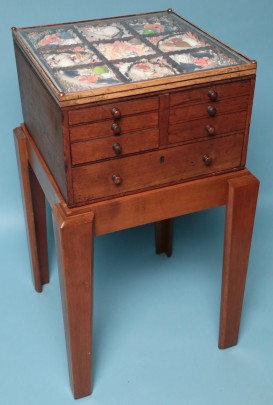 Antique Specimen Table