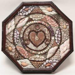 19th Century Sailor’s Valentine with Heart Motif