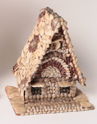 Victorian Shell Encrusted “A” Frame Cottage