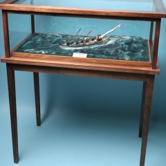 Malcom Gray Hand Made “Nantucket Sleigh Ride” Diorama Table