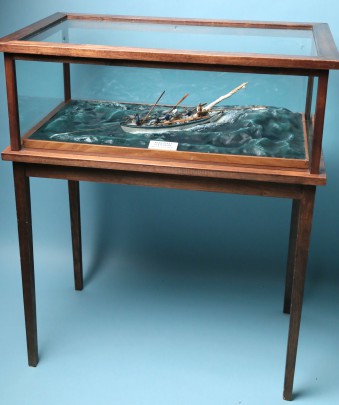 Malcom Gray Hand Made “Nantucket Sleigh Ride” Diorama Table