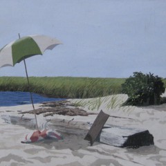 Austin- Beach Umbrella- Cropped