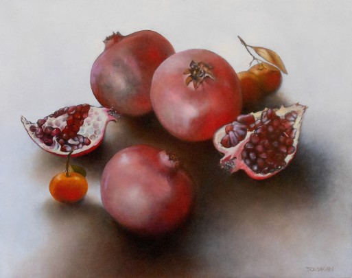 Yasemin Tomakan “Pomegranates & Cherries”