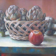 Richard de Menocal “Basket of Artichokes”