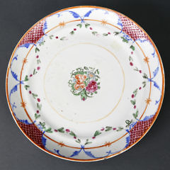 Famille Rose Plate