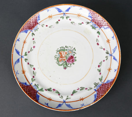 Famille Rose Plate