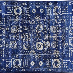 Hand Woven Tabriz Tone on Tone Carpet