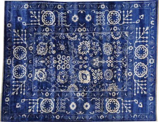Hand Woven Tabriz Tone on Tone Carpet