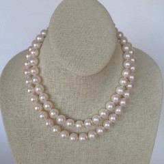 Fresh Water Pearls Necklace, 14k gold clasp