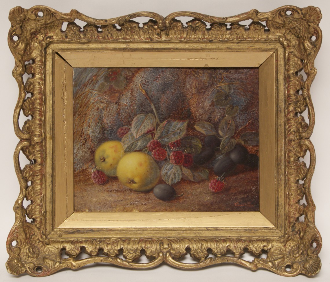 Fine Art Vincent Clare Fine Art Oil on Canvas "Fruit Still Life