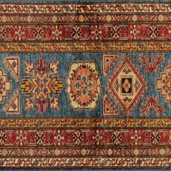 Hand Woven Kazak Carpet Runner