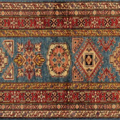 Hand Woven Kazak Carpet Runner