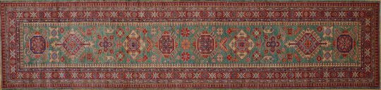 Hand Woven Kazak Carpet Runner