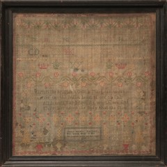 Mary Brown Starbuck Sampler, 1797