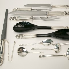 International Royal Danish Sterling Silver Flatware Service