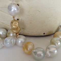 Fine Baroque South Sea Pearls Necklace