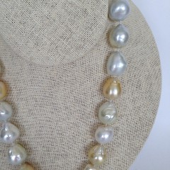 Fine Baroque South Sea Pearls Necklace