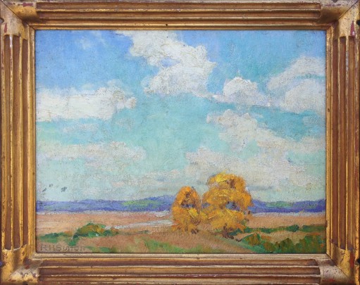 Ruth Haviland Sutton Fine Art Oil on Artist Board "Autumn"