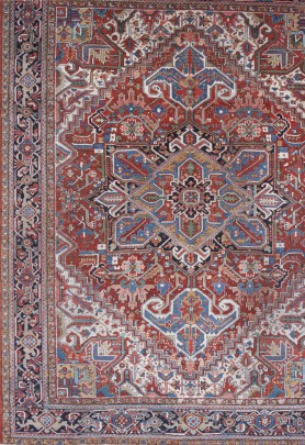 Hand Woven Heriz Carpet