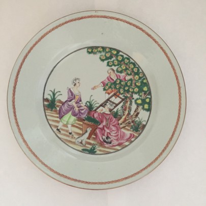 18th Century Chinese Export Plate