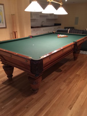 Brunswick Balke Collender Monarch Cushion Billiards Table