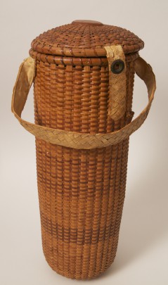 Rare José Formoso Reyes Knitting Needle Basket With Lid