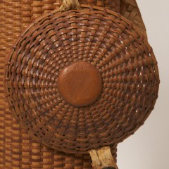 Rare José Formoso Reyes Knitting Needle Basket With Lid