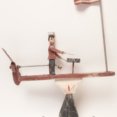 Folk Art Drummer Whirligig