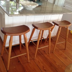 Set of Three Stephen Swift "The Swift" Stools