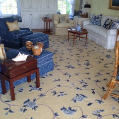 Custom Designed and Woven Designer Wool Carpet