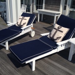 Pair of Weatherend Southern Harbor Chaises