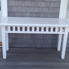 Pair of Weatherend Console Tables