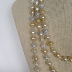 Fine South Sea Pearl Long Rope Necklace