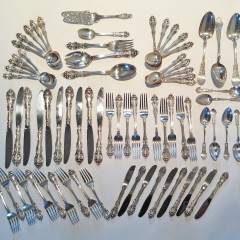 Walace Sterling Silver Flatware Service