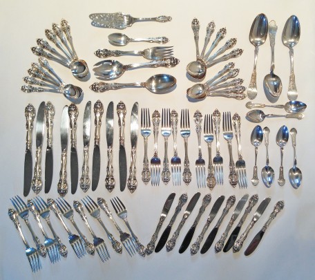 Walace Sterling Silver Flatware Service