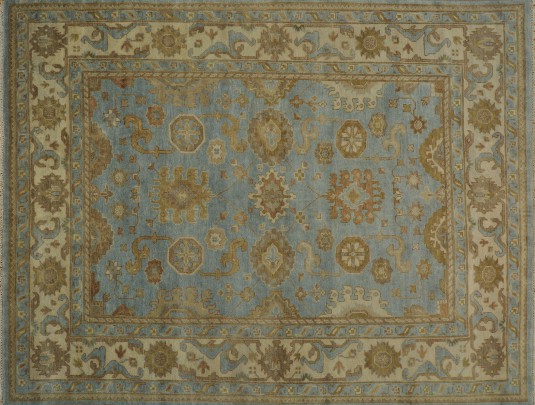 Hand Woven Oushak Carpet