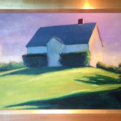 Joan Albaugh Oil on Canvas "Seen in the Light of a Better Day"