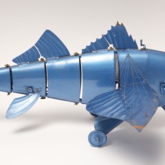 Nantucket Flying Bluefish Articulated Toy Sculpture