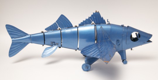 Nantucket Flying Bluefish Articulated Toy Sculpture