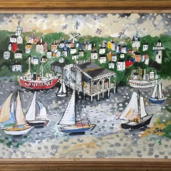 Charles Cobelle Oil on Canvas "Nantucket