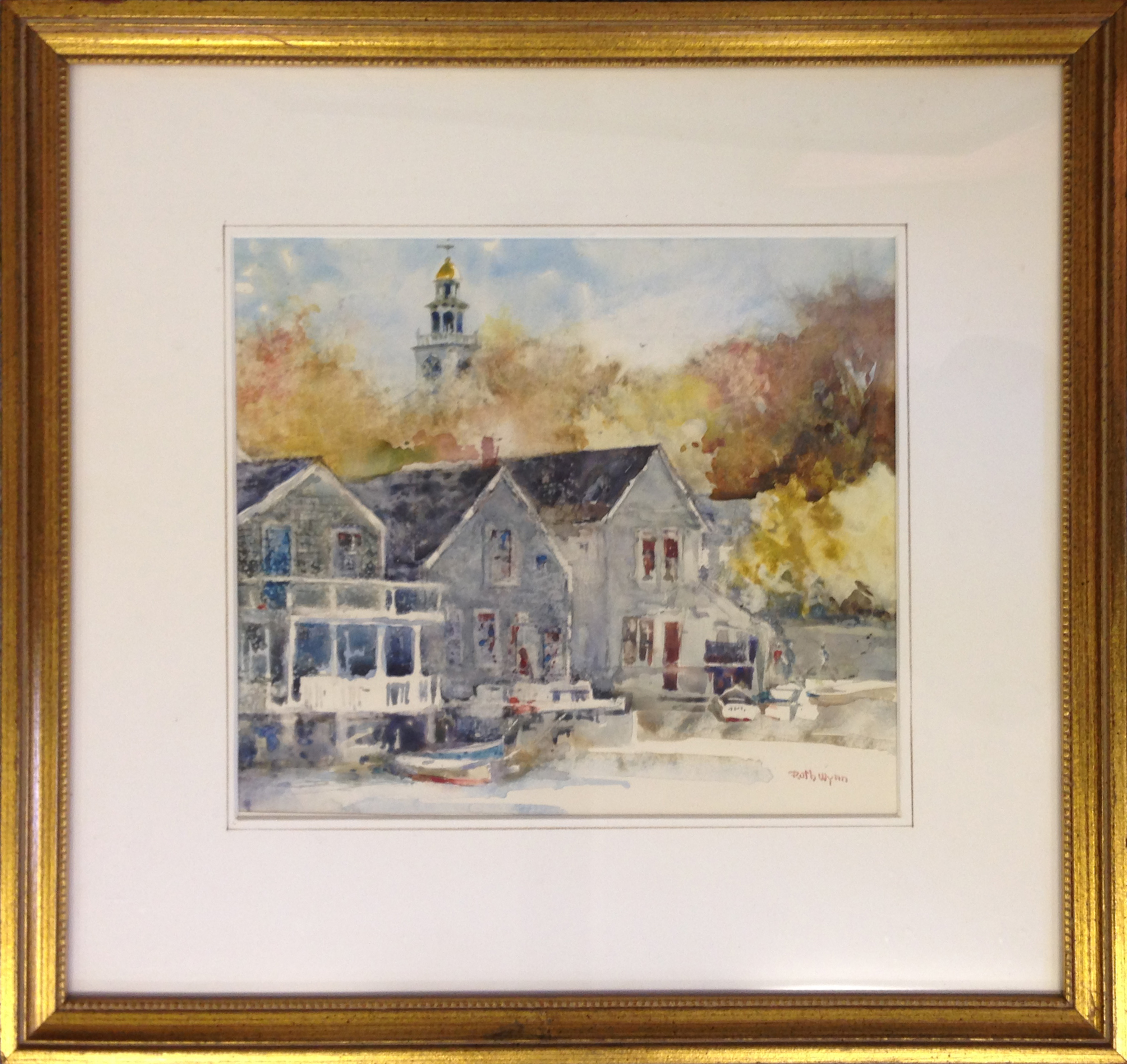 Ruth Wynn - Ruth Wynn Watercolor on Paper 