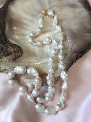 Fresh Water Baroque Pearl Necklace